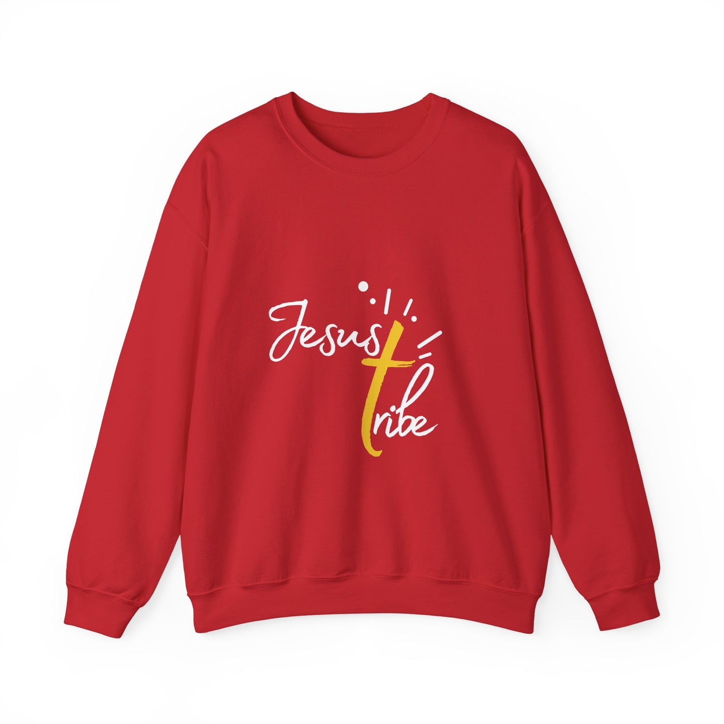 Jesus Tribe - Faith-Inspired Crewneck Sweatshirt - Jesus Tribe Apparel, Christian Gifts, Comfortable Everyday Wear, Inspirational Fashion, Cozy Casuals