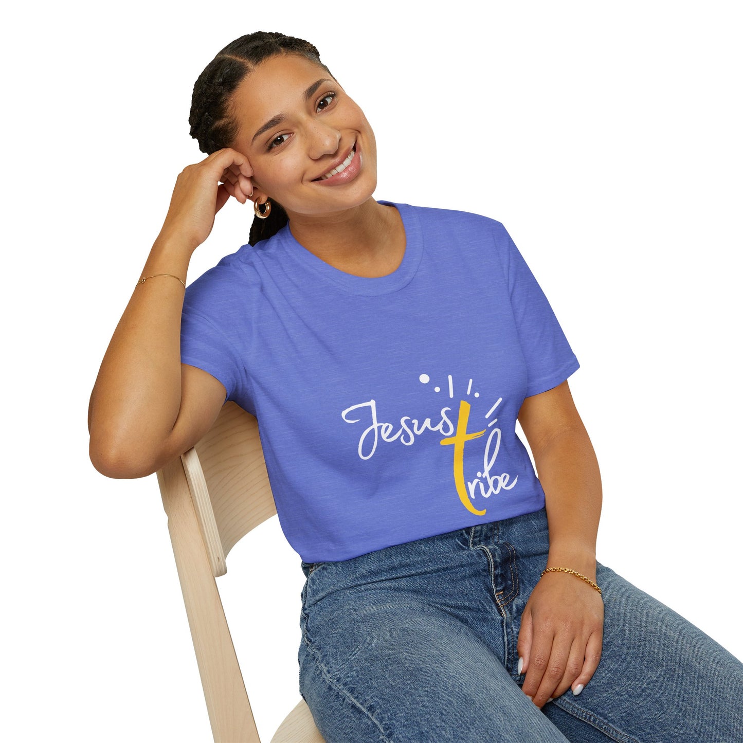 Faith-Inspired Unisex T-Shirt | Jesus Tribe Design | Casual Wear, Christian Gift, Spiritual Clothing, Everyday Tee, Church Events