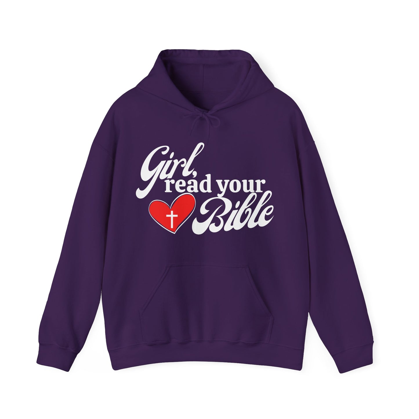 Christian Inspiration Hoodie for Girls, Bible Verse Sweatshirt, Faith-Based Gift, Cozy Religious Apparel, Winter Wear, Church Event