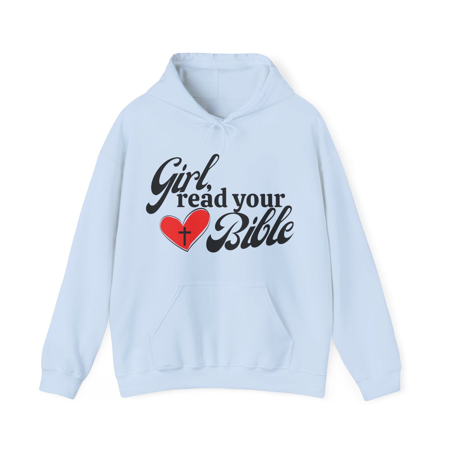 Christian Inspiration Hoodie for Girls, Bible Verse Sweatshirt, Faith-Based Gift, Cozy Religious Apparel, Winter Wear, Church Event