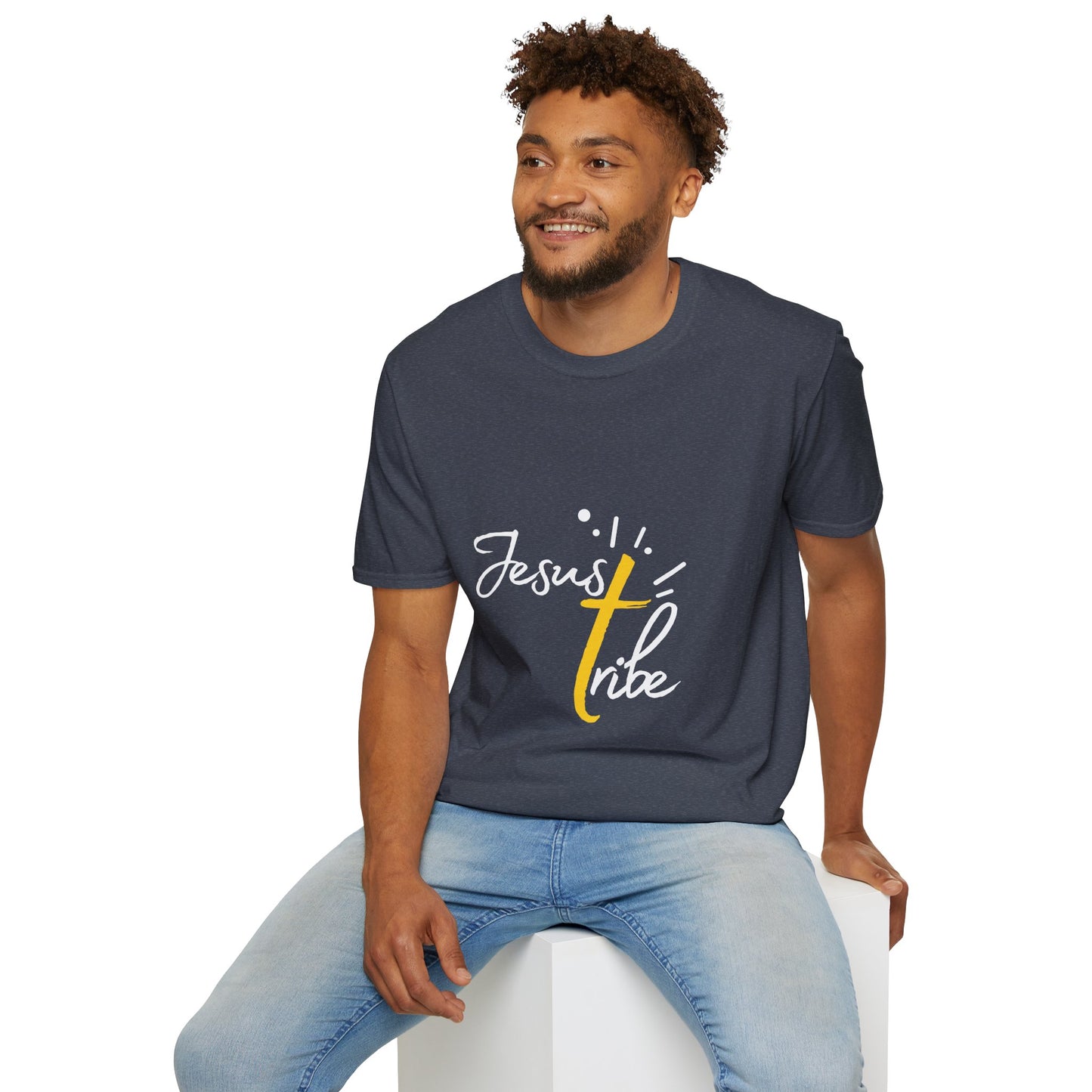 Faith-Inspired Unisex T-Shirt | Jesus Tribe Design | Casual Wear, Christian Gift, Spiritual Clothing, Everyday Tee, Church Events