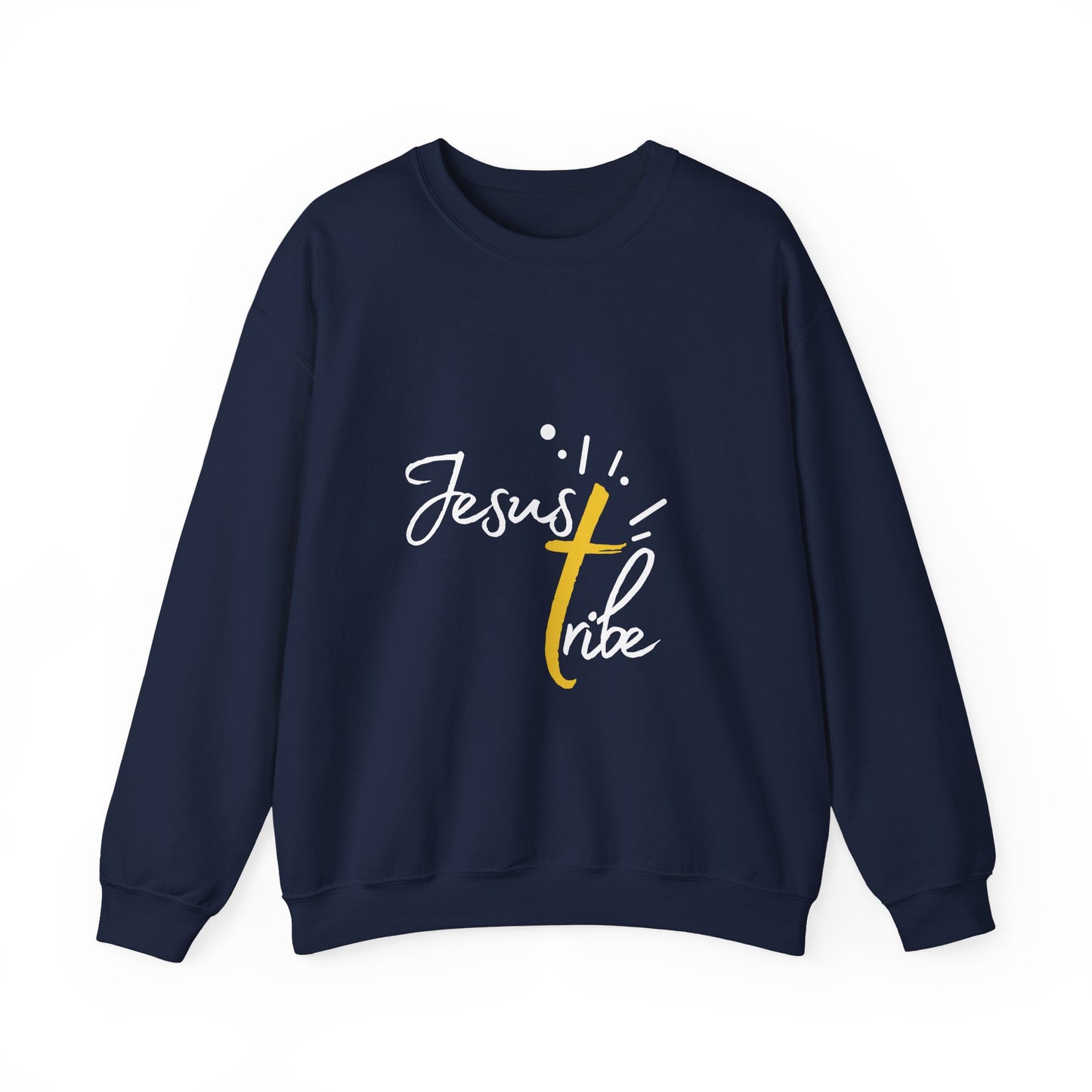 Jesus Tribe - Faith-Inspired Crewneck Sweatshirt - Jesus Tribe Apparel, Christian Gifts, Comfortable Everyday Wear, Inspirational Fashion, Cozy Casuals