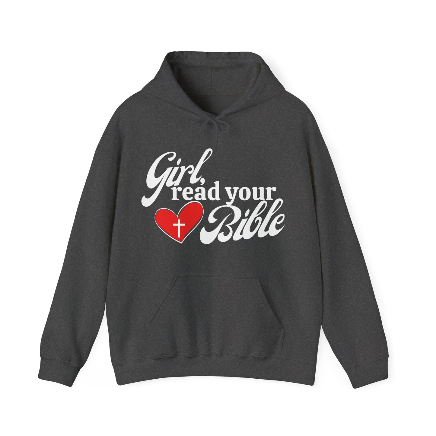 Christian Inspiration Hoodie for Girls, Bible Verse Sweatshirt, Faith-Based Gift, Cozy Religious Apparel, Winter Wear, Church Event