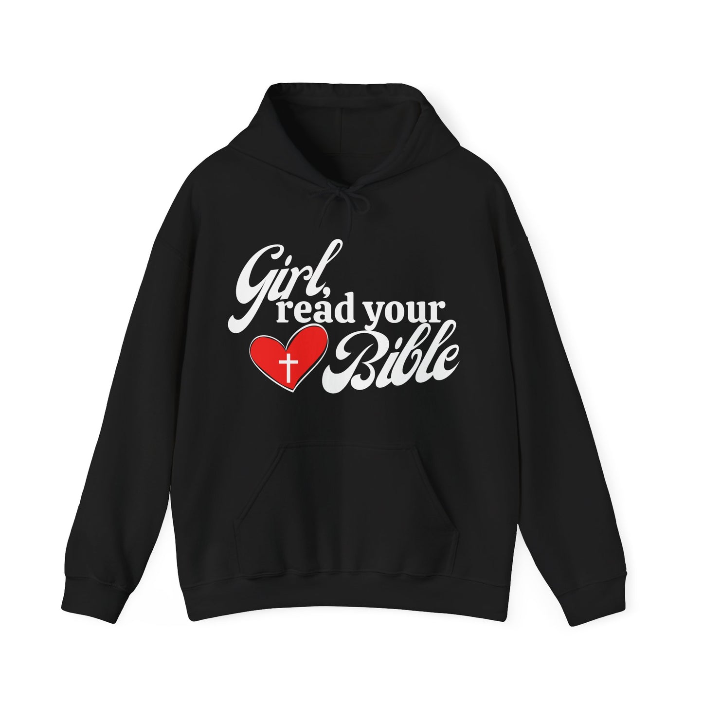 Christian Inspiration Hoodie for Girls, Bible Verse Sweatshirt, Faith-Based Gift, Cozy Religious Apparel, Winter Wear, Church Event