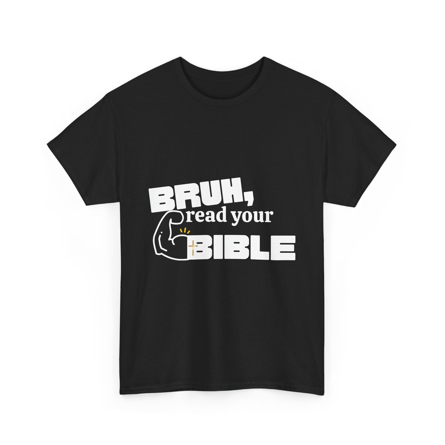 Bruh, Read Your Bible - Funny Bible Quote T-Shirt, Christian Gift, Men's Tee, Casual Wear, Church Shirt, Humor Apparel