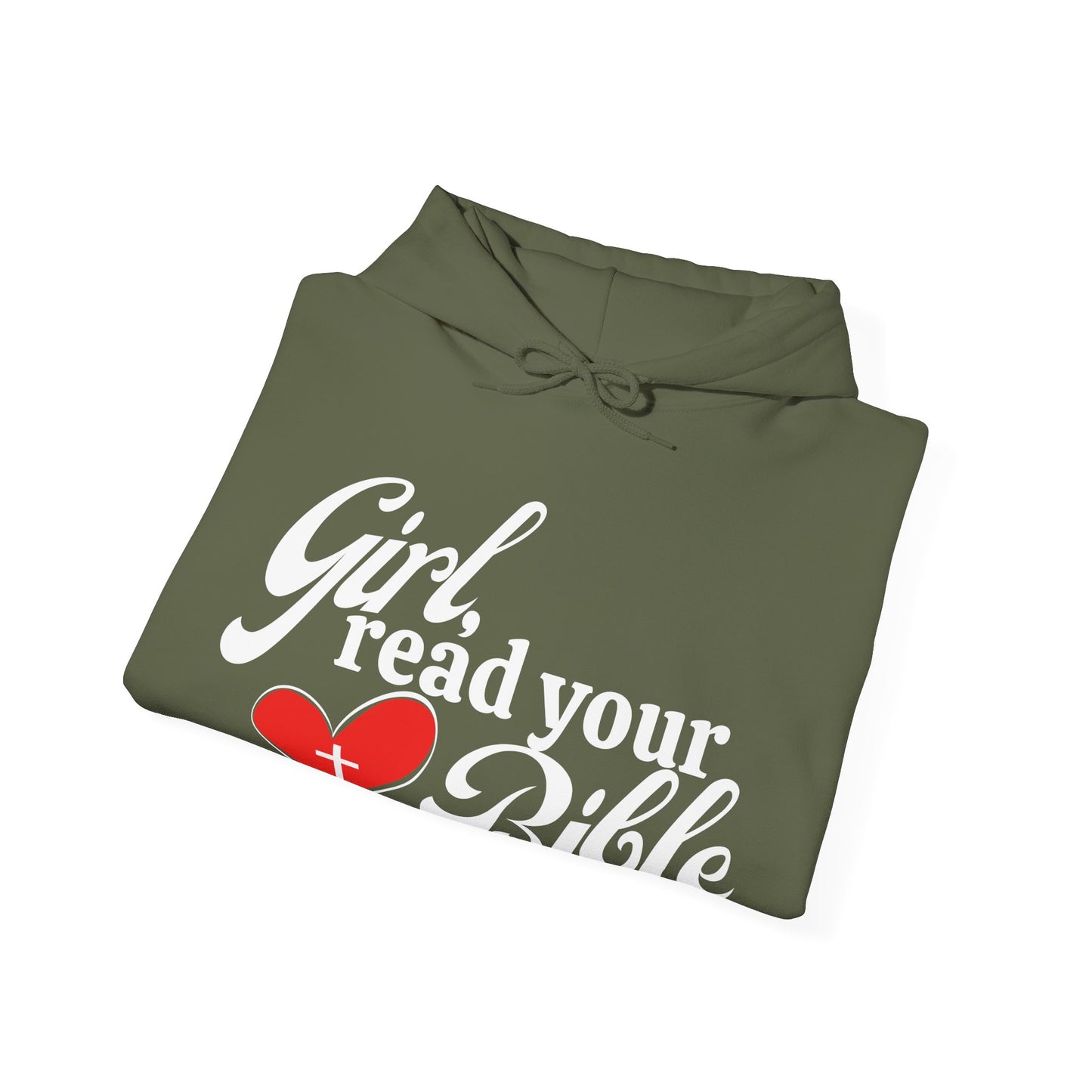 Christian Inspiration Hoodie for Girls, Bible Verse Sweatshirt, Faith-Based Gift, Cozy Religious Apparel, Winter Wear, Church Event