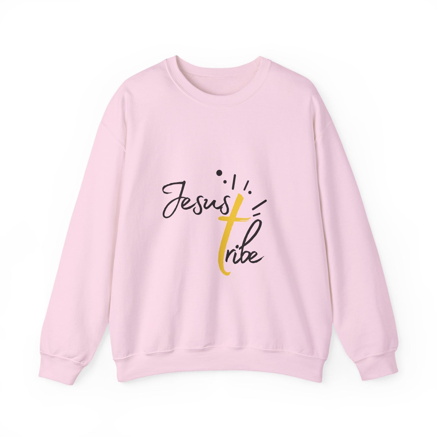 Jesus Tribe - Faith-Inspired Crewneck Sweatshirt - Jesus Tribe Apparel, Christian Gifts, Comfortable Everyday Wear, Inspirational Fashion, Cozy Casuals