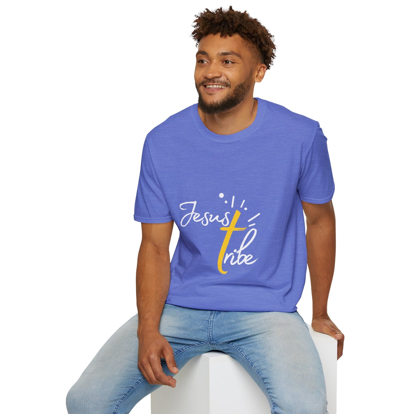 Faith-Inspired Unisex T-Shirt | Jesus Tribe Design | Casual Wear, Christian Gift, Spiritual Clothing, Everyday Tee, Church Events