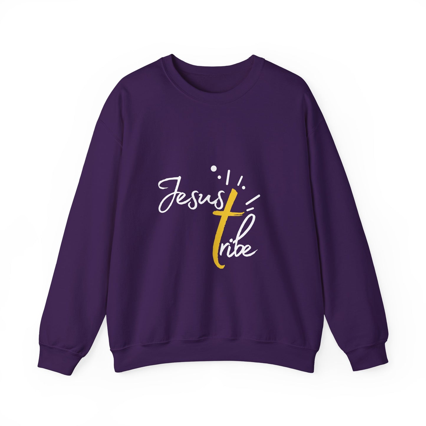 Jesus Tribe - Faith-Inspired Crewneck Sweatshirt - Jesus Tribe Apparel, Christian Gifts, Comfortable Everyday Wear, Inspirational Fashion, Cozy Casuals