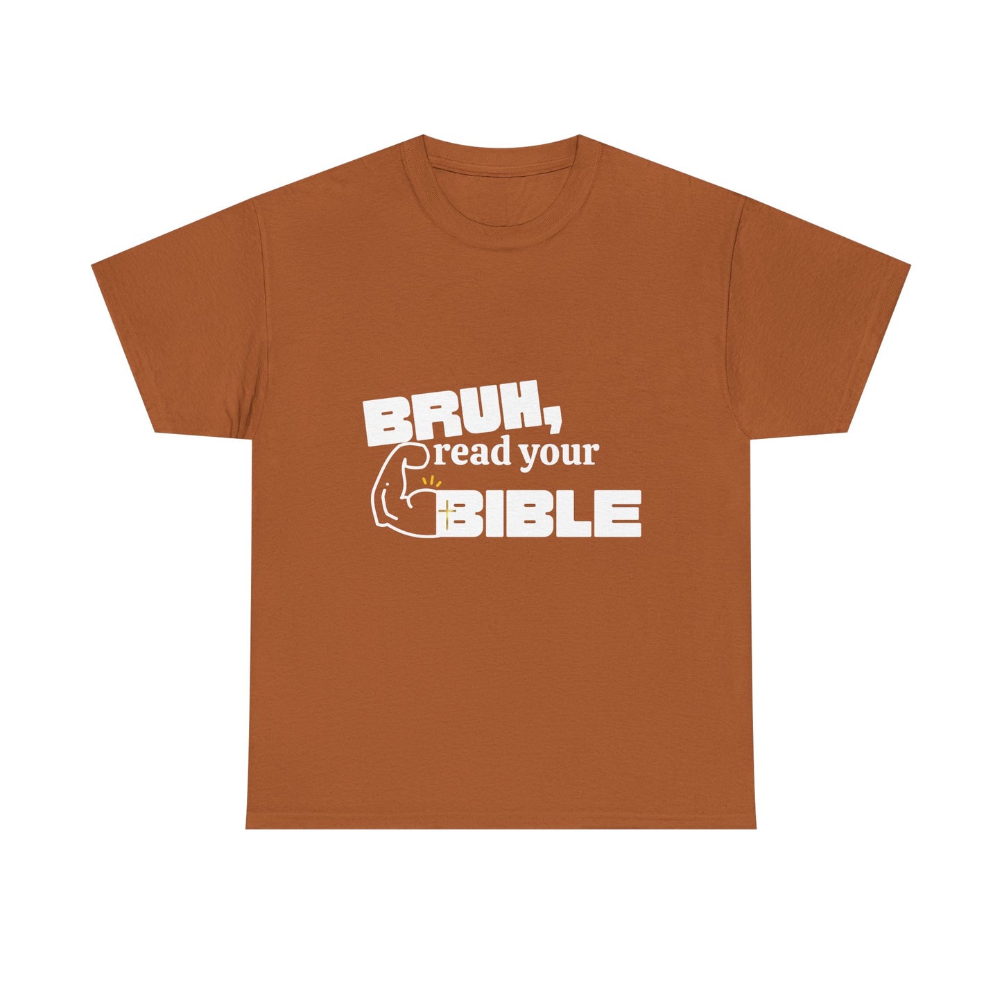 Bruh, Read Your Bible - Funny Bible Quote T-Shirt, Christian Gift, Men's Tee, Casual Wear, Church Shirt, Humor Apparel