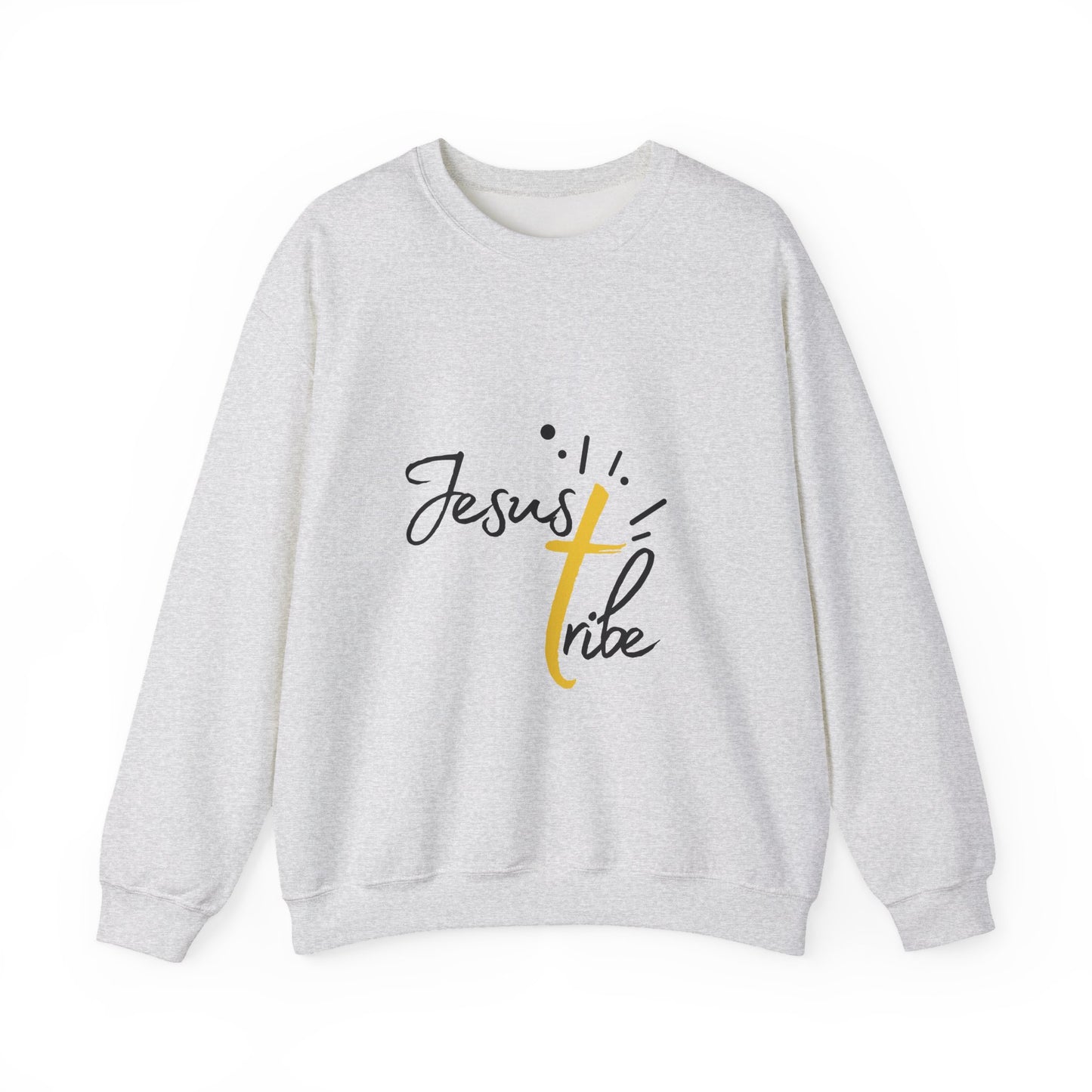 Jesus Tribe - Faith-Inspired Crewneck Sweatshirt - Jesus Tribe Apparel, Christian Gifts, Comfortable Everyday Wear, Inspirational Fashion, Cozy Casuals