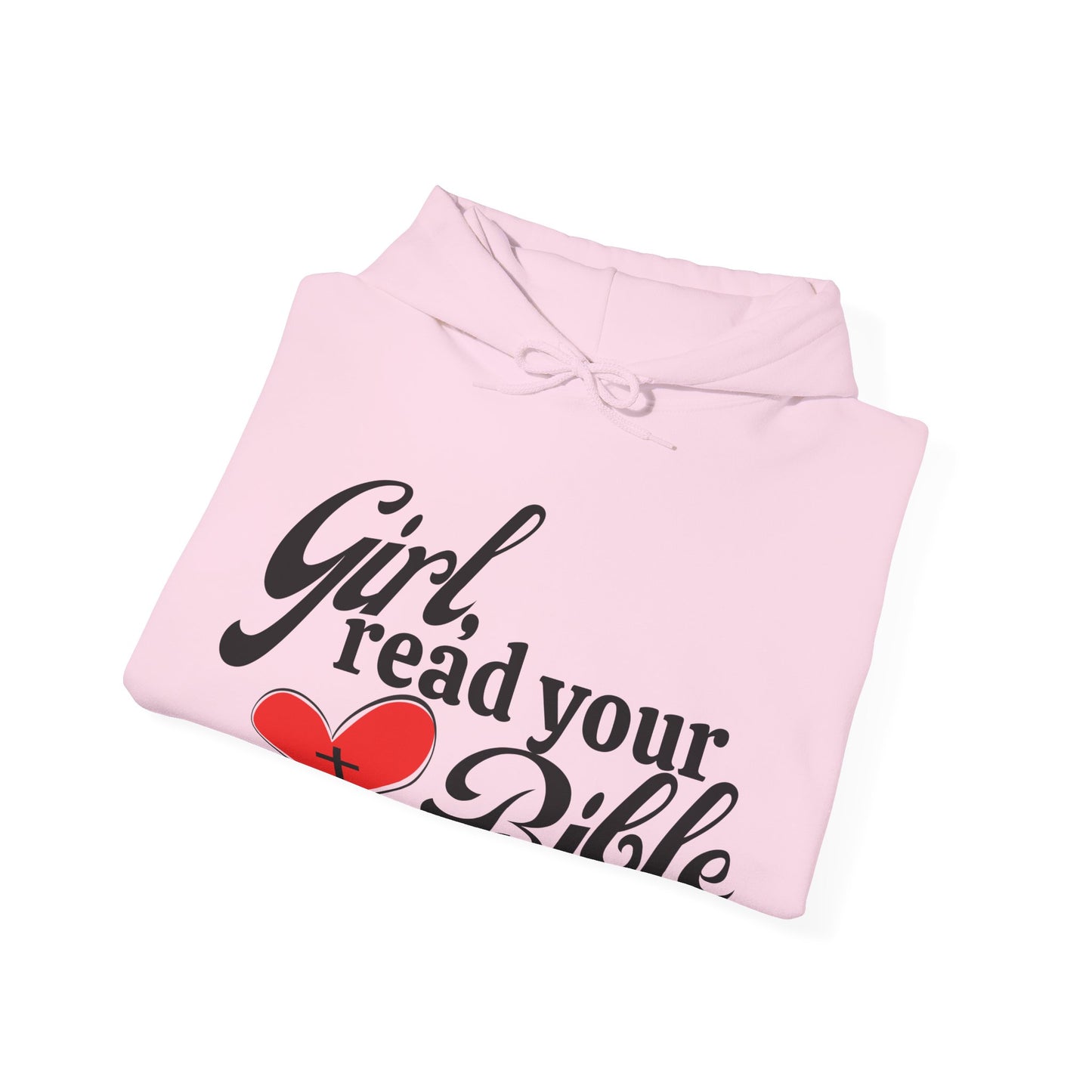 Christian Inspiration Hoodie for Girls, Bible Verse Sweatshirt, Faith-Based Gift, Cozy Religious Apparel, Winter Wear, Church Event