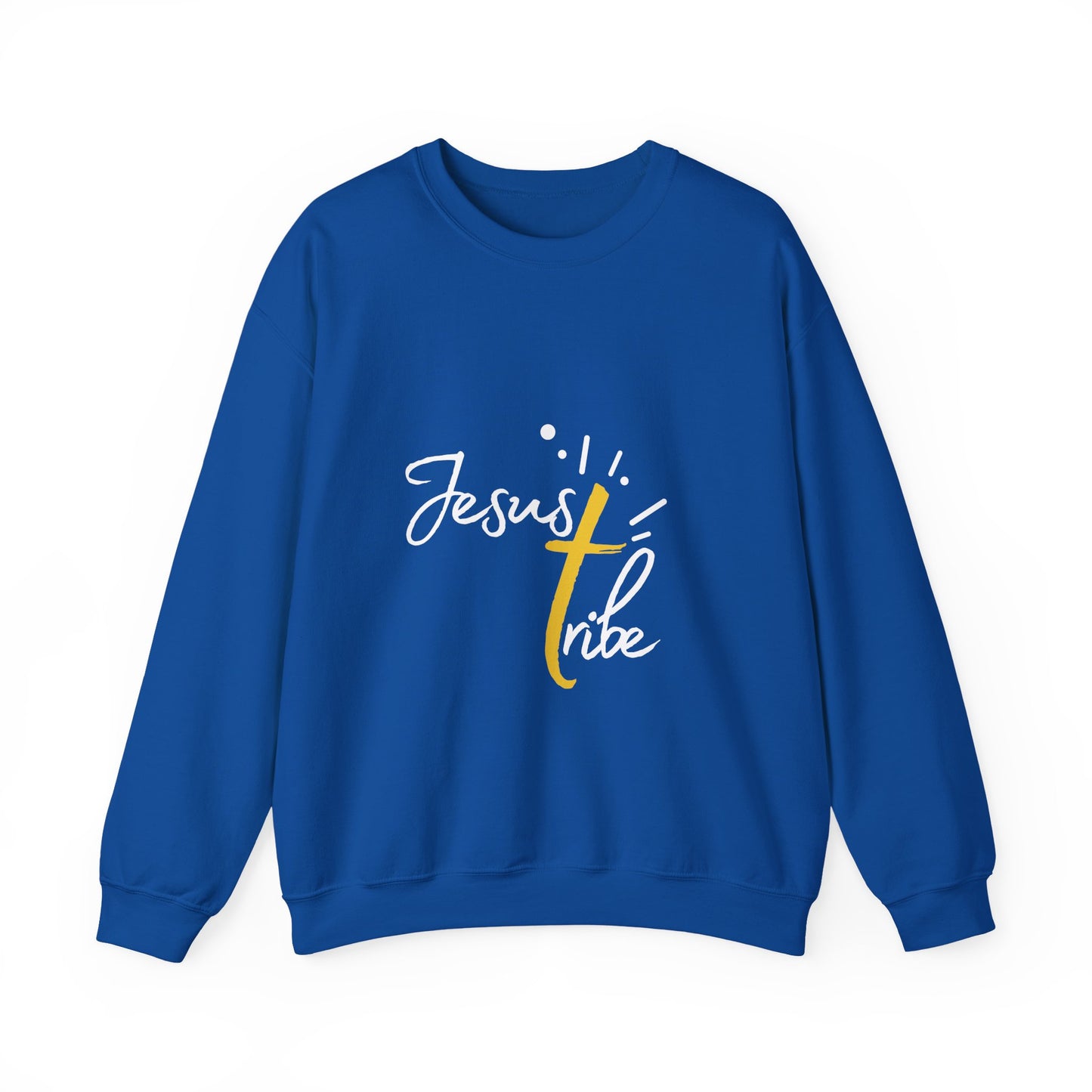 Jesus Tribe - Faith-Inspired Crewneck Sweatshirt - Jesus Tribe Apparel, Christian Gifts, Comfortable Everyday Wear, Inspirational Fashion, Cozy Casuals