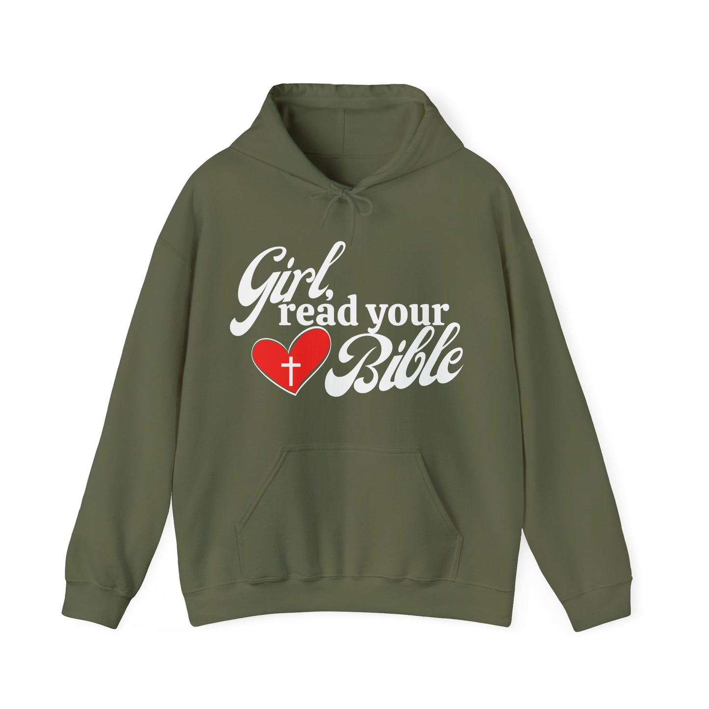 Christian Inspiration Hoodie for Girls, Bible Verse Sweatshirt, Faith-Based Gift, Cozy Religious Apparel, Winter Wear, Church Event
