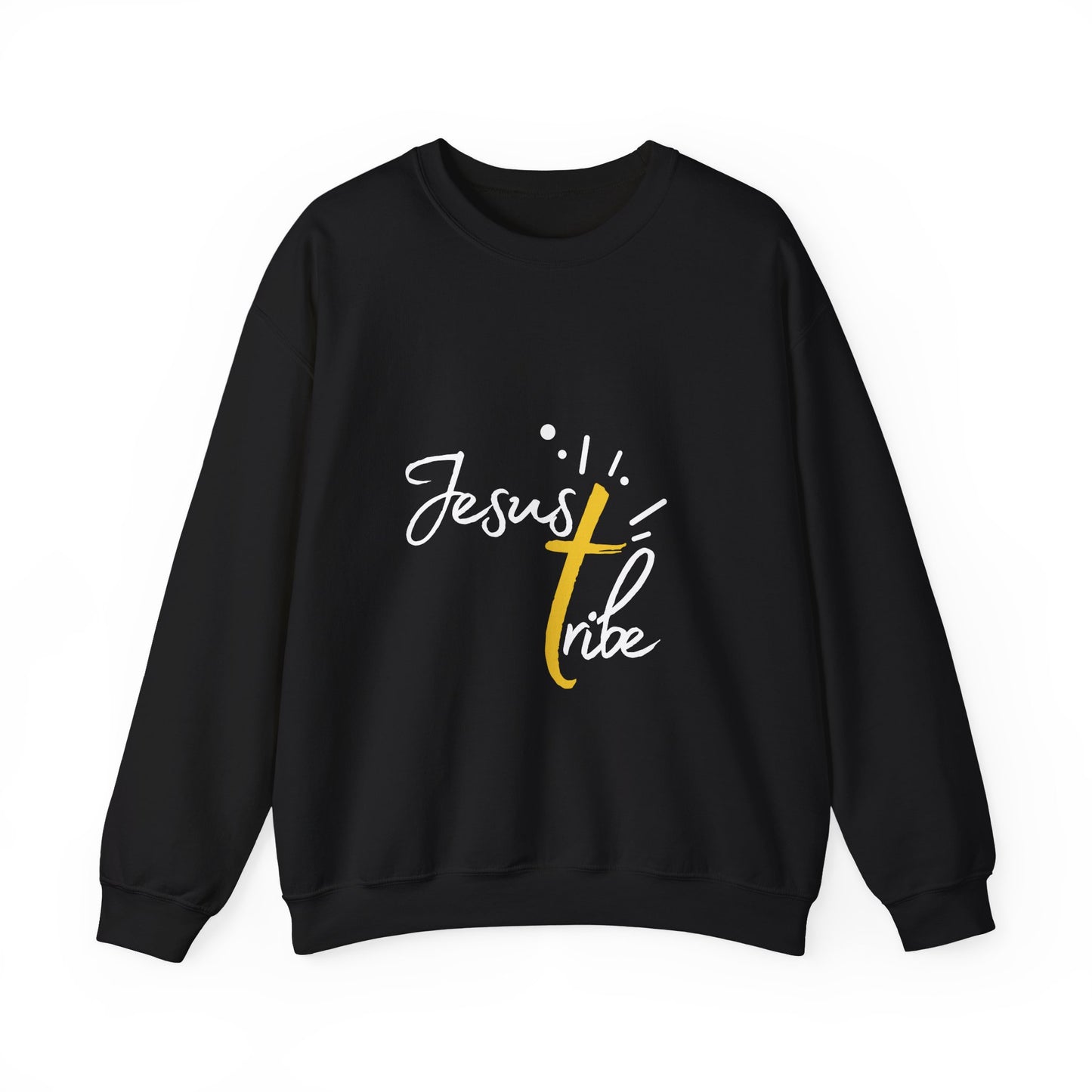 Jesus Tribe - Faith-Inspired Crewneck Sweatshirt - Jesus Tribe Apparel, Christian Gifts, Comfortable Everyday Wear, Inspirational Fashion, Cozy Casuals
