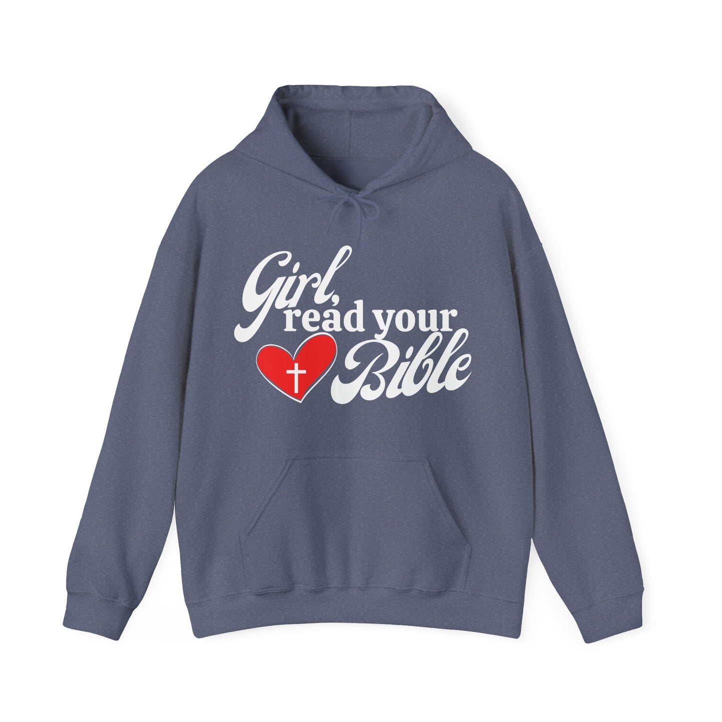 Christian Inspiration Hoodie for Girls, Bible Verse Sweatshirt, Faith-Based Gift, Cozy Religious Apparel, Winter Wear, Church Event