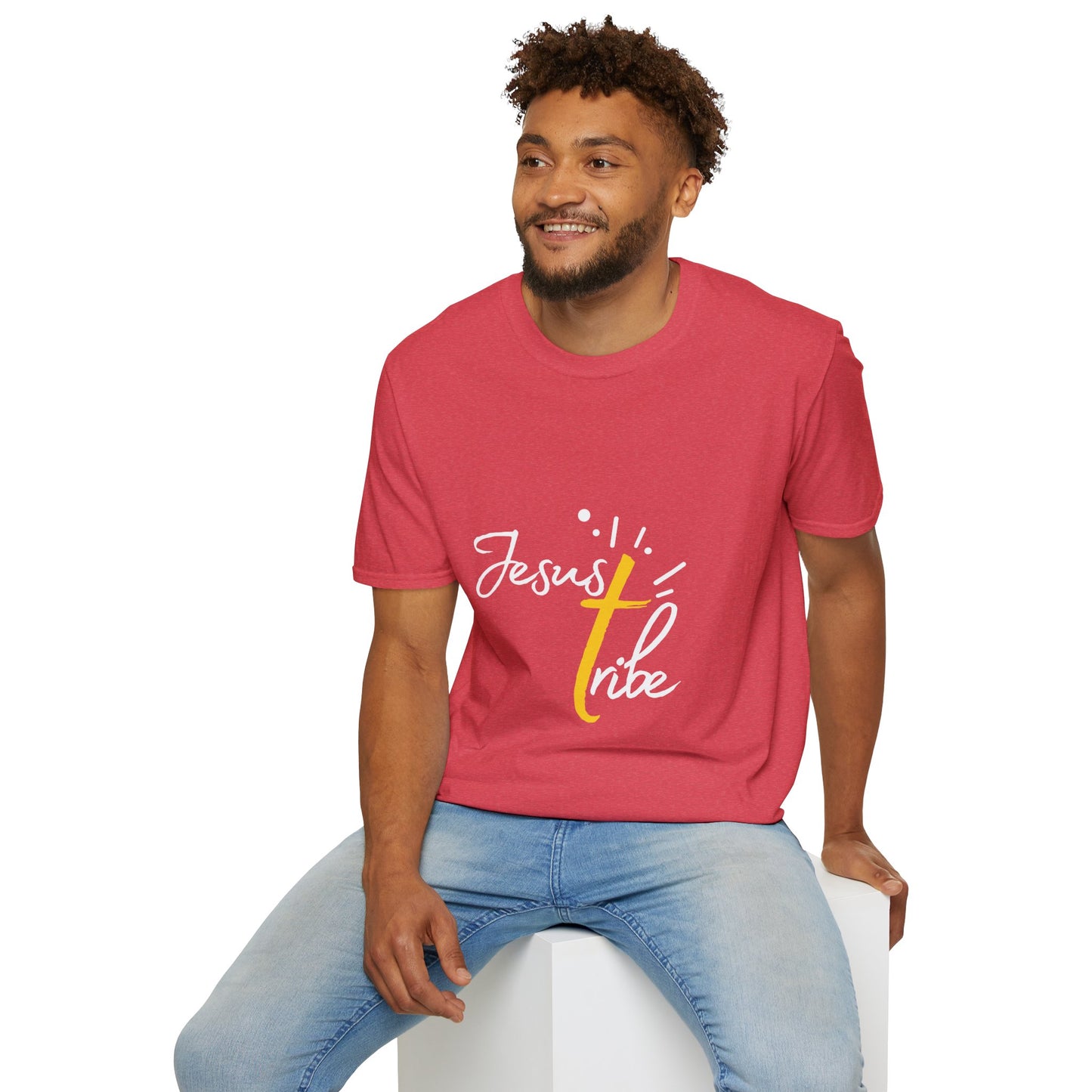 Faith-Inspired Unisex T-Shirt | Jesus Tribe Design | Casual Wear, Christian Gift, Spiritual Clothing, Everyday Tee, Church Events