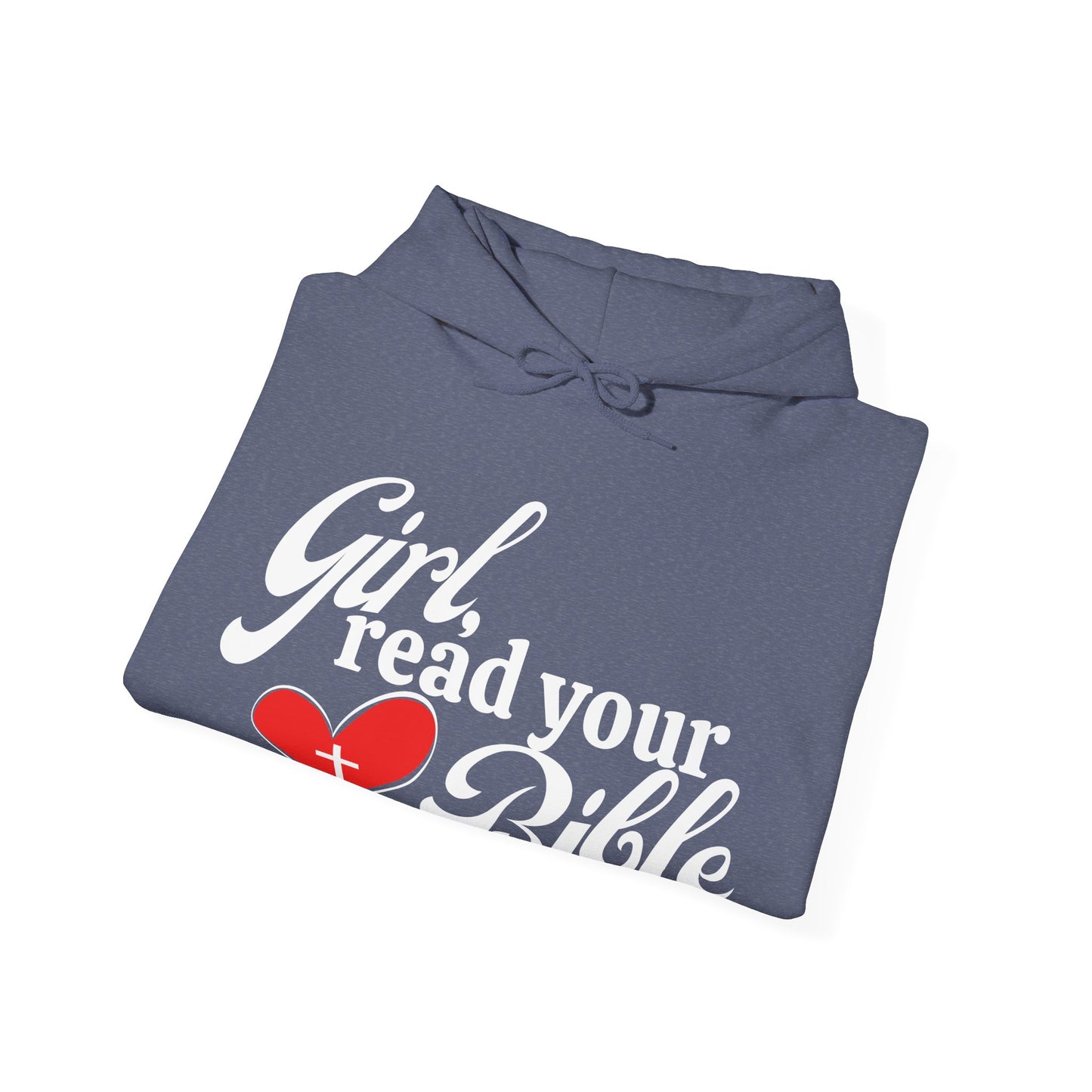 Christian Inspiration Hoodie for Girls, Bible Verse Sweatshirt, Faith-Based Gift, Cozy Religious Apparel, Winter Wear, Church Event