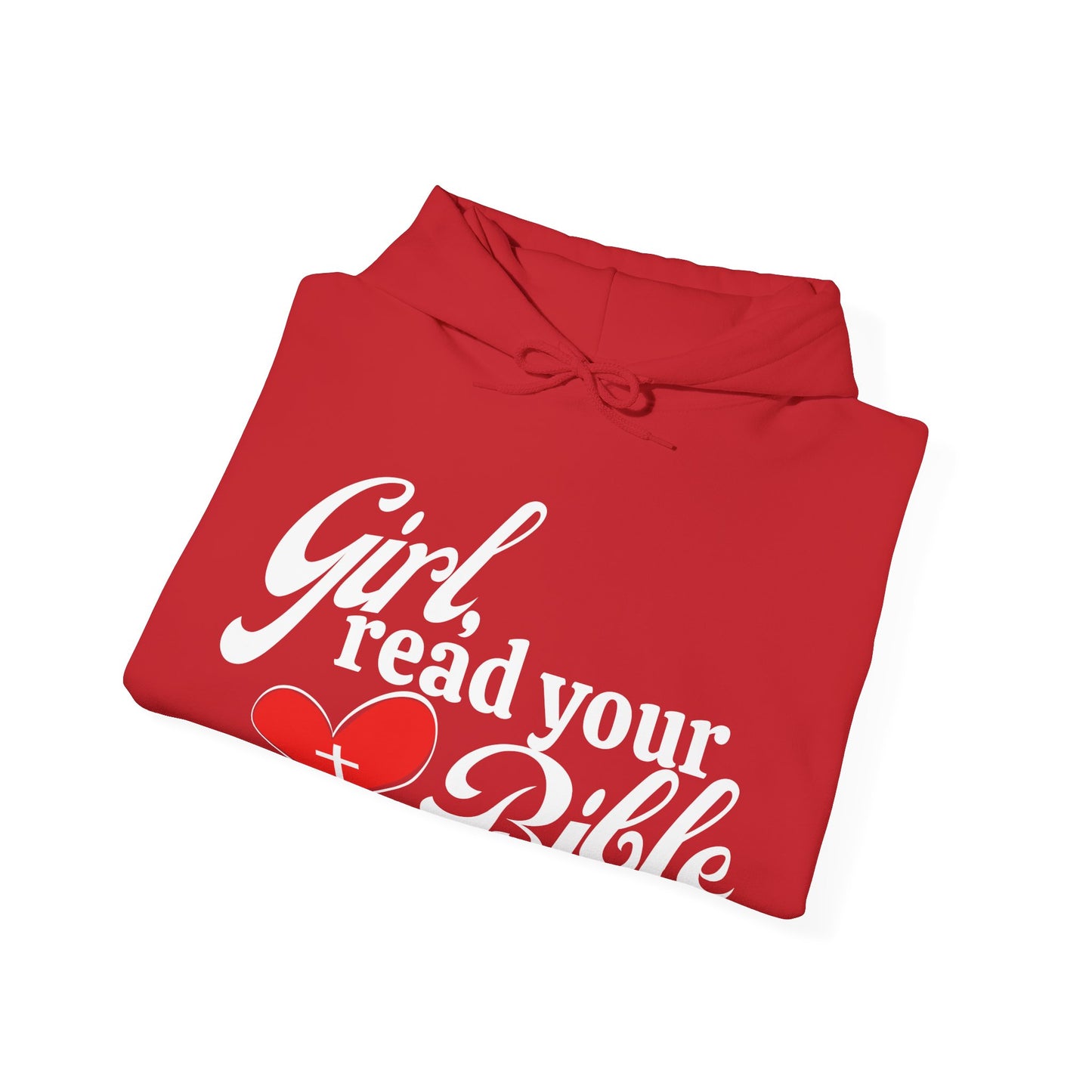 Christian Inspiration Hoodie for Girls, Bible Verse Sweatshirt, Faith-Based Gift, Cozy Religious Apparel, Winter Wear, Church Event