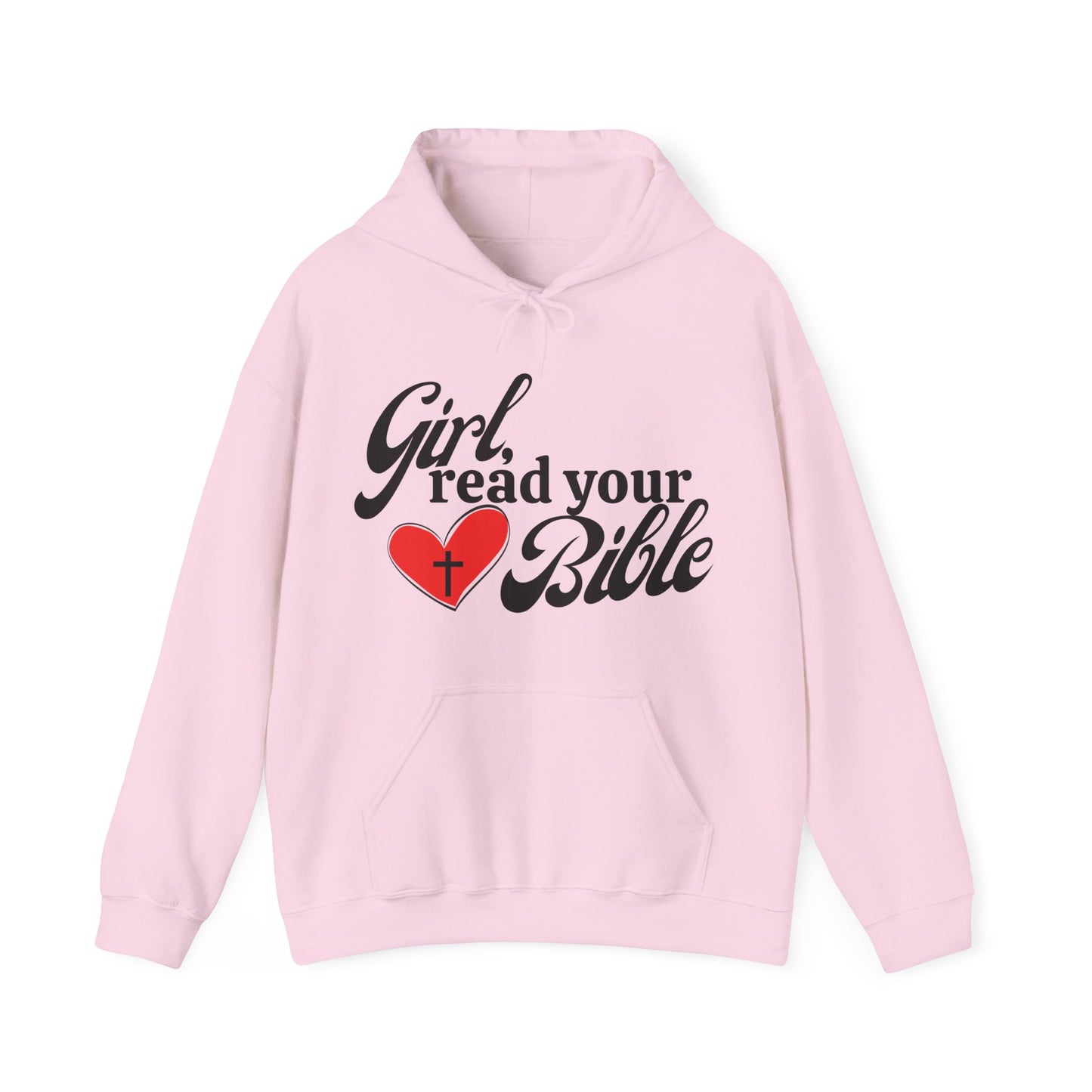 Christian Inspiration Hoodie for Girls, Bible Verse Sweatshirt, Faith-Based Gift, Cozy Religious Apparel, Winter Wear, Church Event