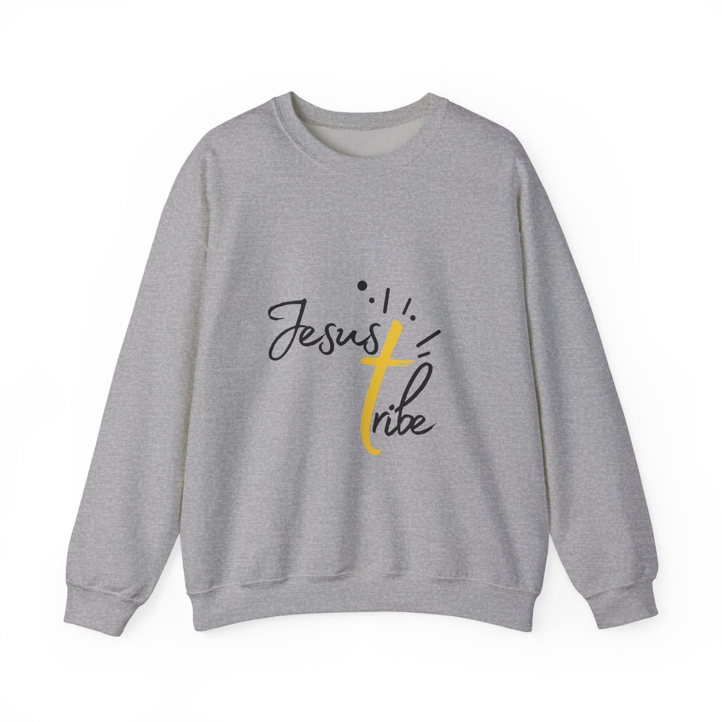 Jesus Tribe - Faith-Inspired Crewneck Sweatshirt - Jesus Tribe Apparel, Christian Gifts, Comfortable Everyday Wear, Inspirational Fashion, Cozy Casuals