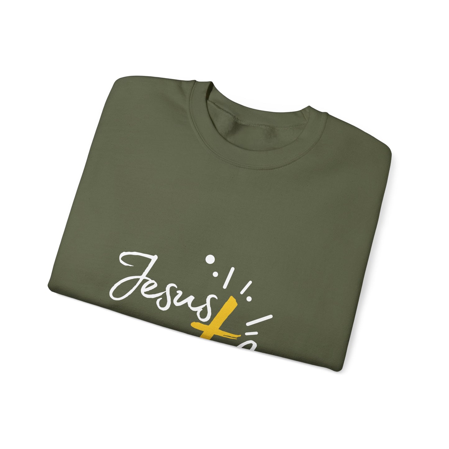 Jesus Tribe - Faith-Inspired Crewneck Sweatshirt - Jesus Tribe Apparel, Christian Gifts, Comfortable Everyday Wear, Inspirational Fashion, Cozy Casuals