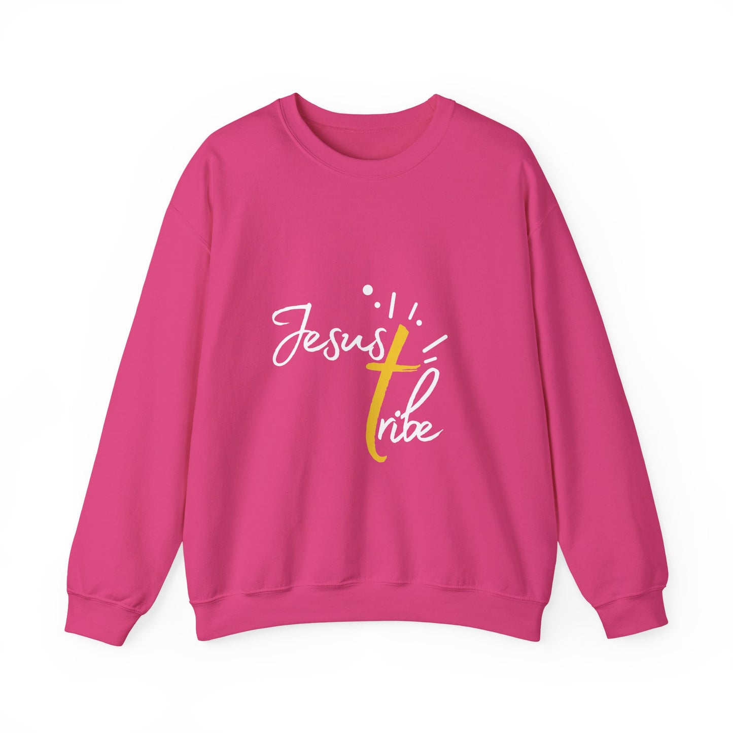 Jesus Tribe - Faith-Inspired Crewneck Sweatshirt - Jesus Tribe Apparel, Christian Gifts, Comfortable Everyday Wear, Inspirational Fashion, Cozy Casuals