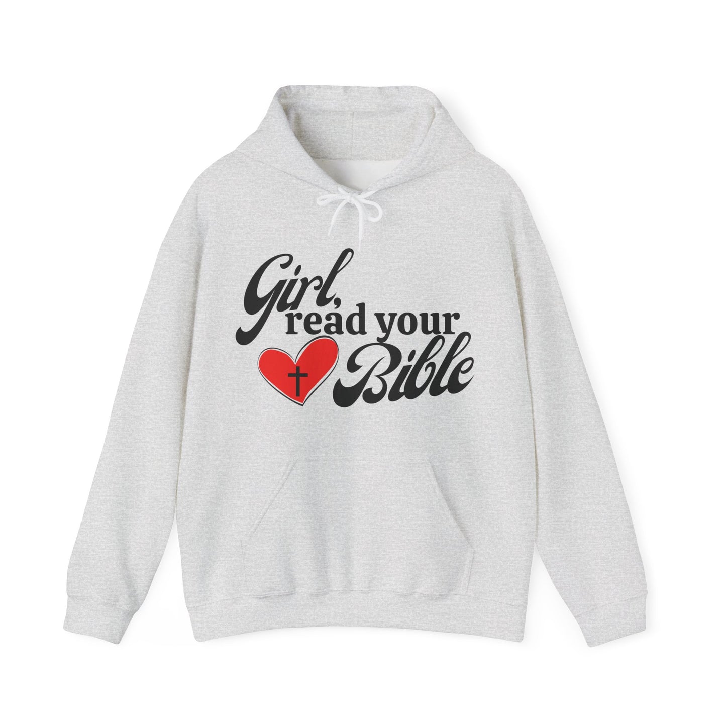Christian Inspiration Hoodie for Girls, Bible Verse Sweatshirt, Faith-Based Gift, Cozy Religious Apparel, Winter Wear, Church Event