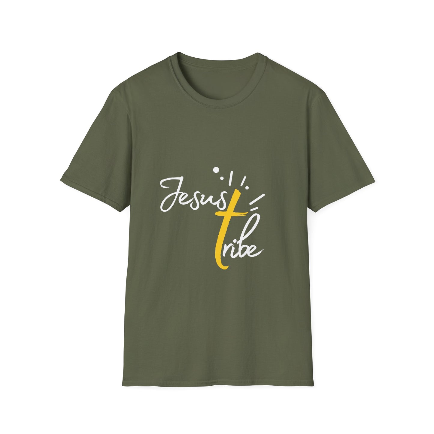 Faith-Inspired Unisex T-Shirt | Jesus Tribe Design | Casual Wear, Christian Gift, Spiritual Clothing, Everyday Tee, Church Events