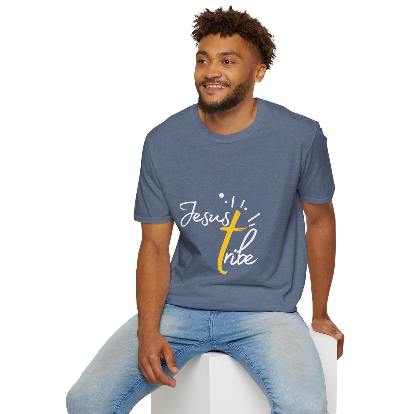 Faith-Inspired Unisex T-Shirt | Jesus Tribe Design | Casual Wear, Christian Gift, Spiritual Clothing, Everyday Tee, Church Events
