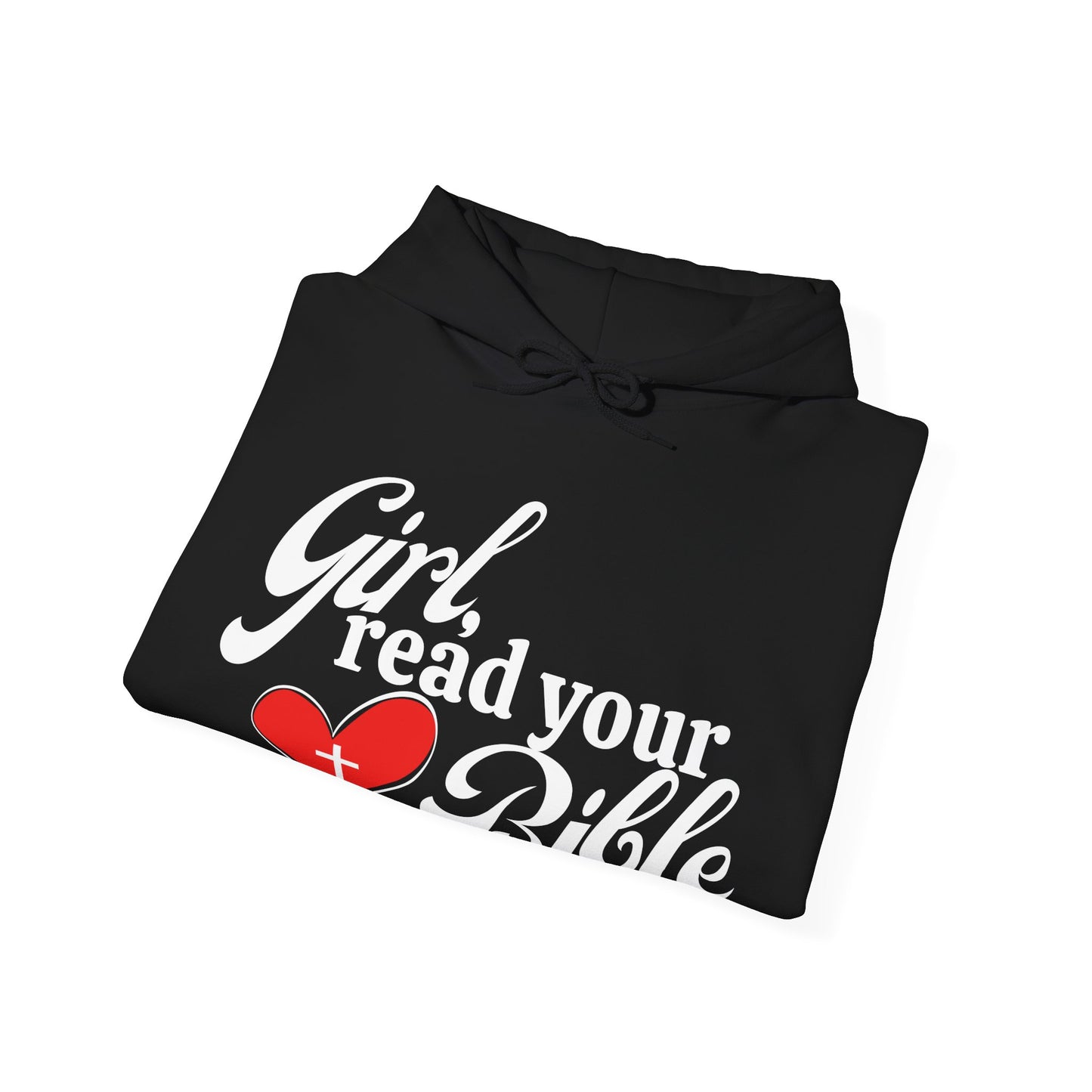 Christian Inspiration Hoodie for Girls, Bible Verse Sweatshirt, Faith-Based Gift, Cozy Religious Apparel, Winter Wear, Church Event