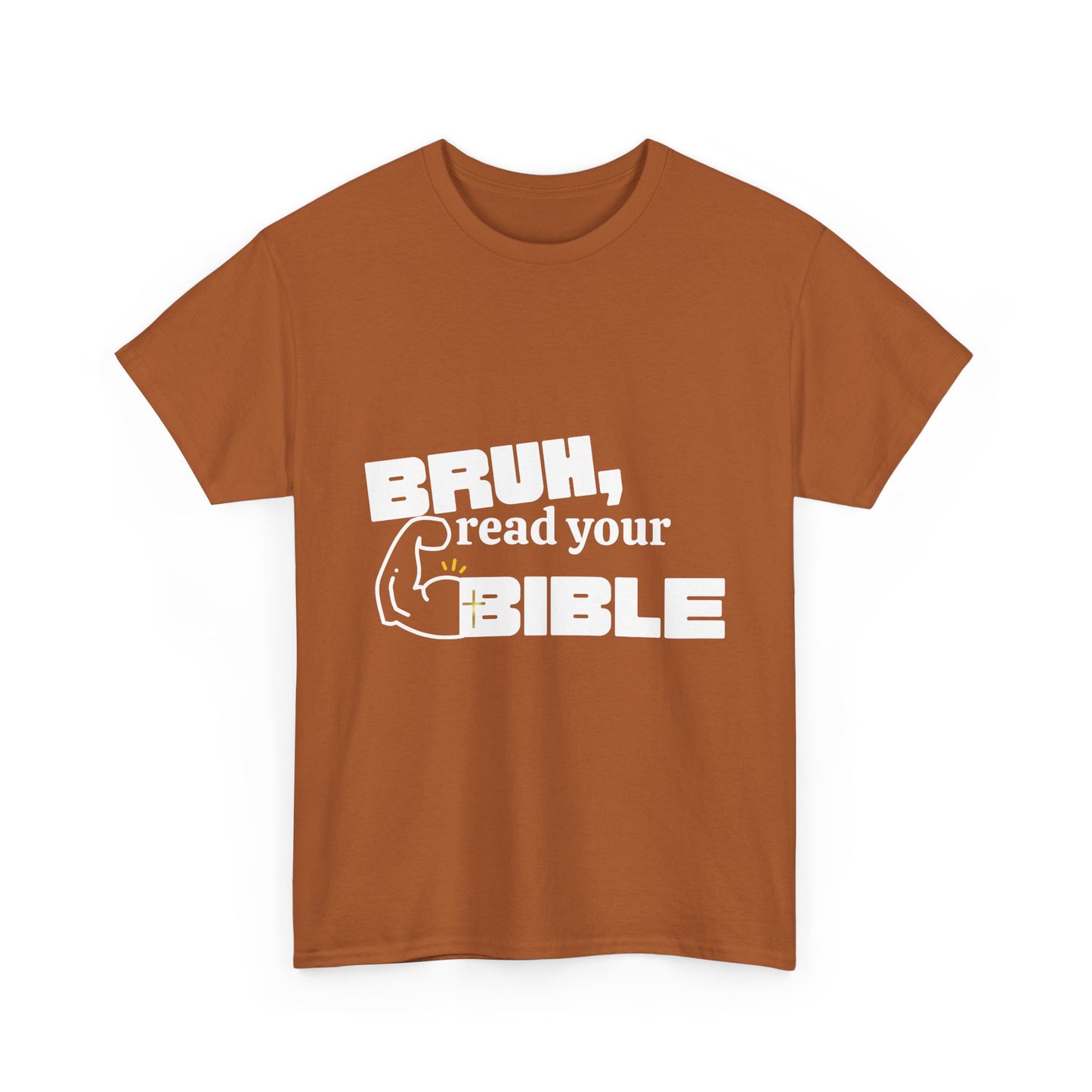 Bruh, Read Your Bible - Funny Bible Quote T-Shirt, Christian Gift, Men's Tee, Casual Wear, Church Shirt, Humor Apparel